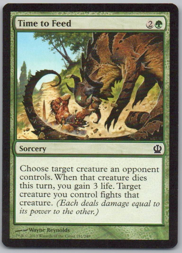 Time to Feed 181 Normal Sorcery Card - Theros