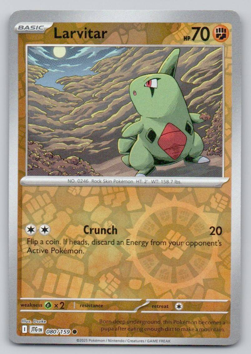Larvitar 080 REV Card - Journey Together