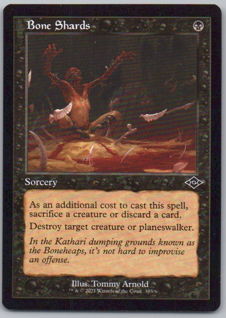 Bone Shards (Retro Frame) 395 Normal Sorcery Card - Modern Horizons 2