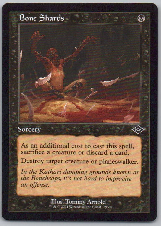 Bone Shards (Retro Frame) 395 Normal Sorcery Card - Modern Horizons 2