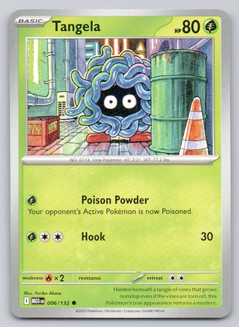 Tangela 006 NOR Card - Mega Evolution