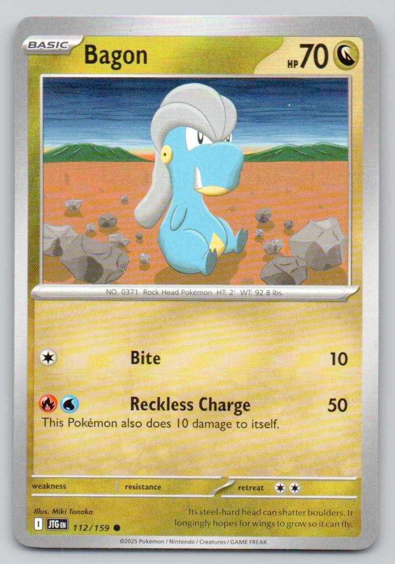Bagon 112 NOR Card - Journey Together