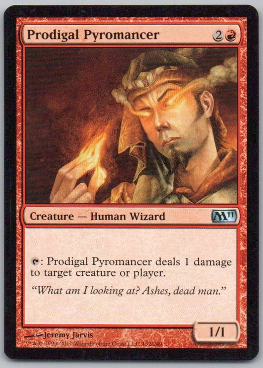 Prodigal Pyromancer 152 Normal Creature Card - Magic 2011