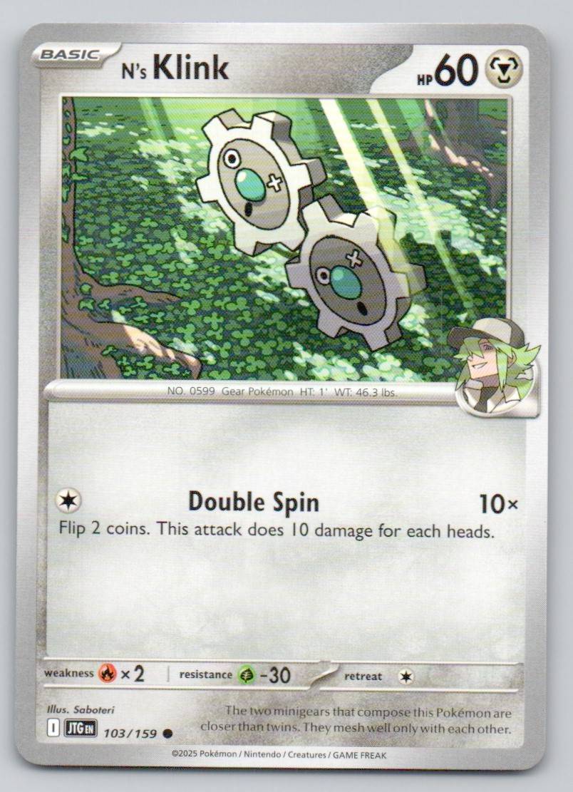 N's Klink 103 NOR Card - Journey Together