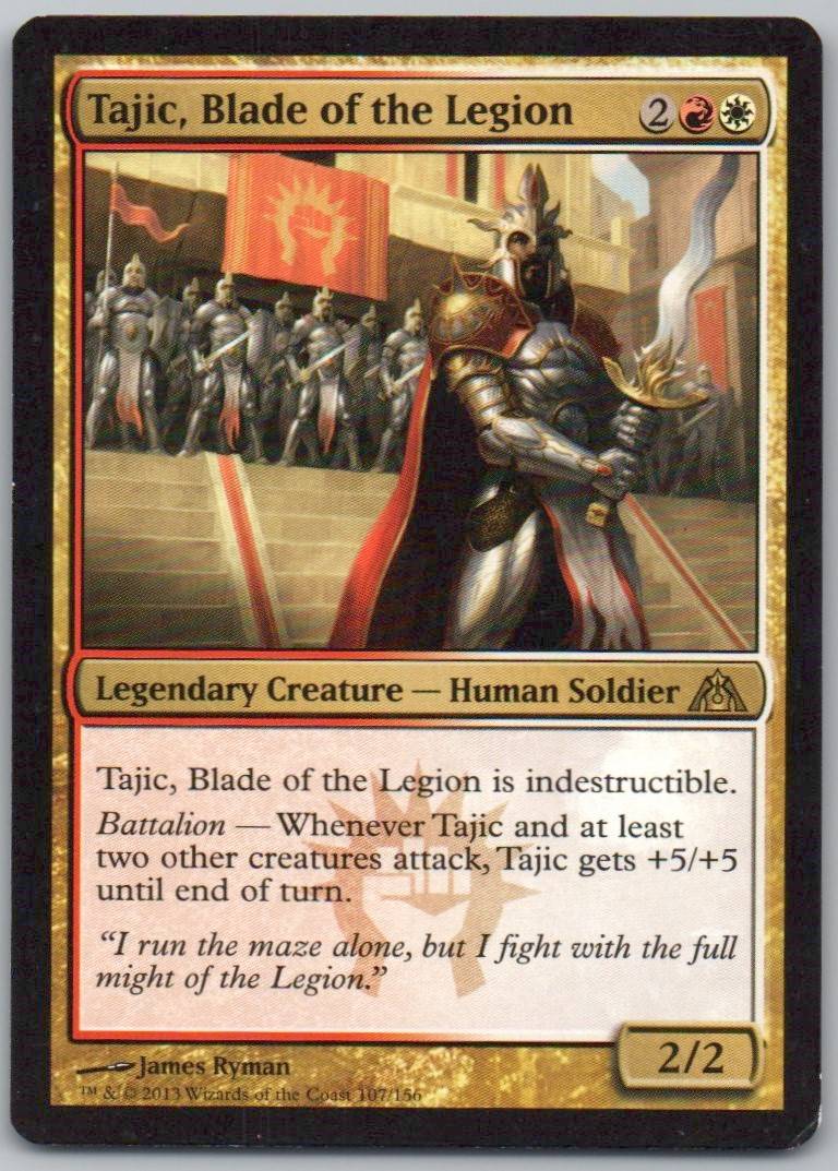 Tajic, Blade of the Legion 107 Normal Legendary Card - Dragon's Maze