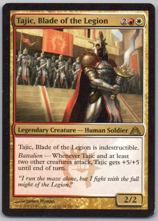 Tajic, Blade of the Legion 107 Normal Legendary Card - Dragon's Maze