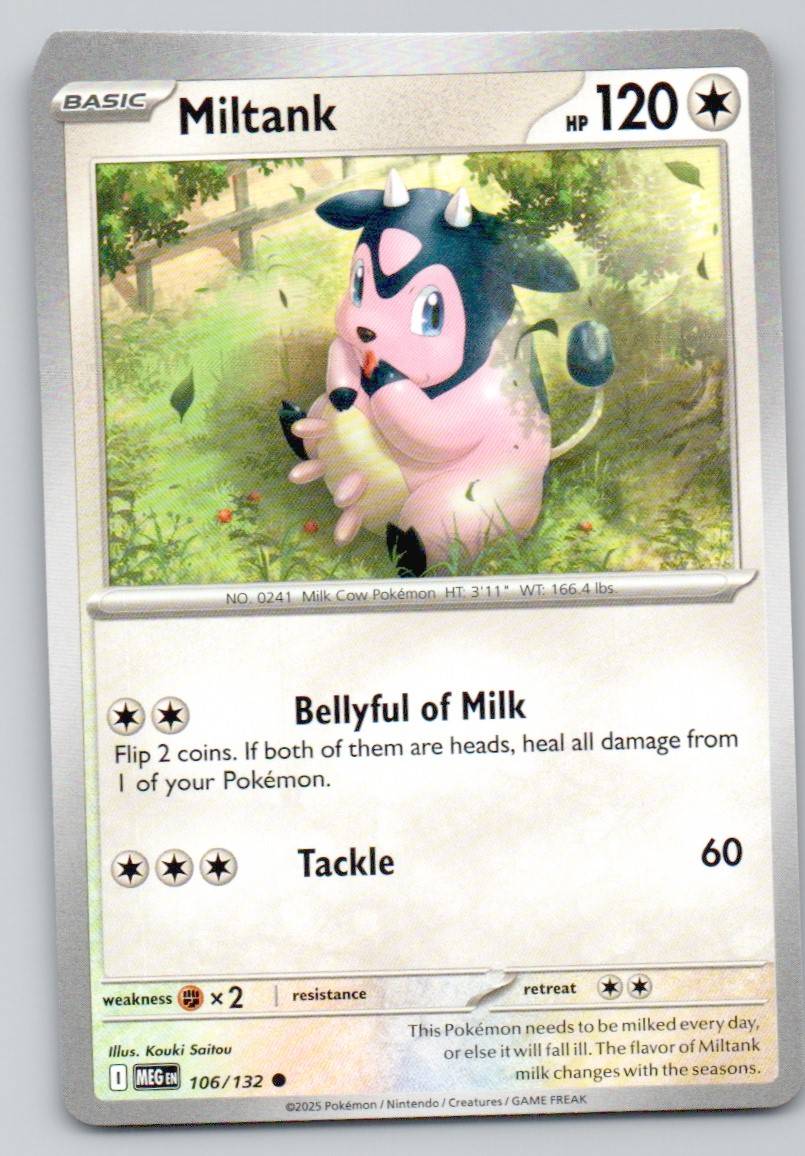 Miltank 106 NOR Card - Mega Evolution