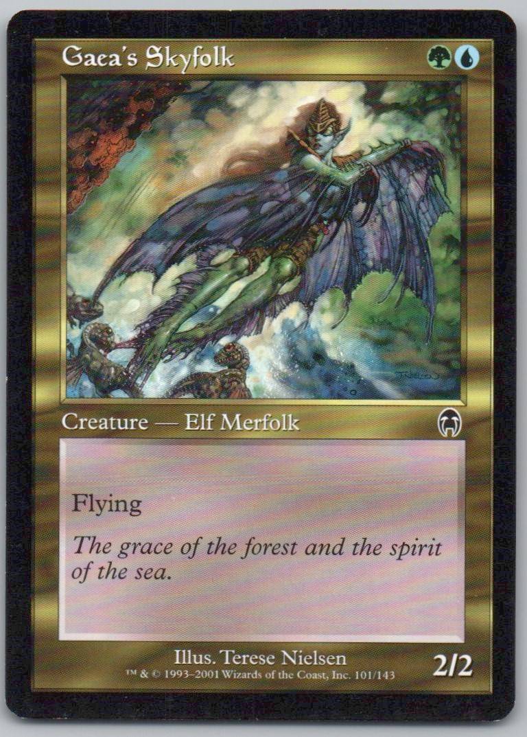 Gaea's Skyfolk 101 Normal Creature Card - Apocalypse