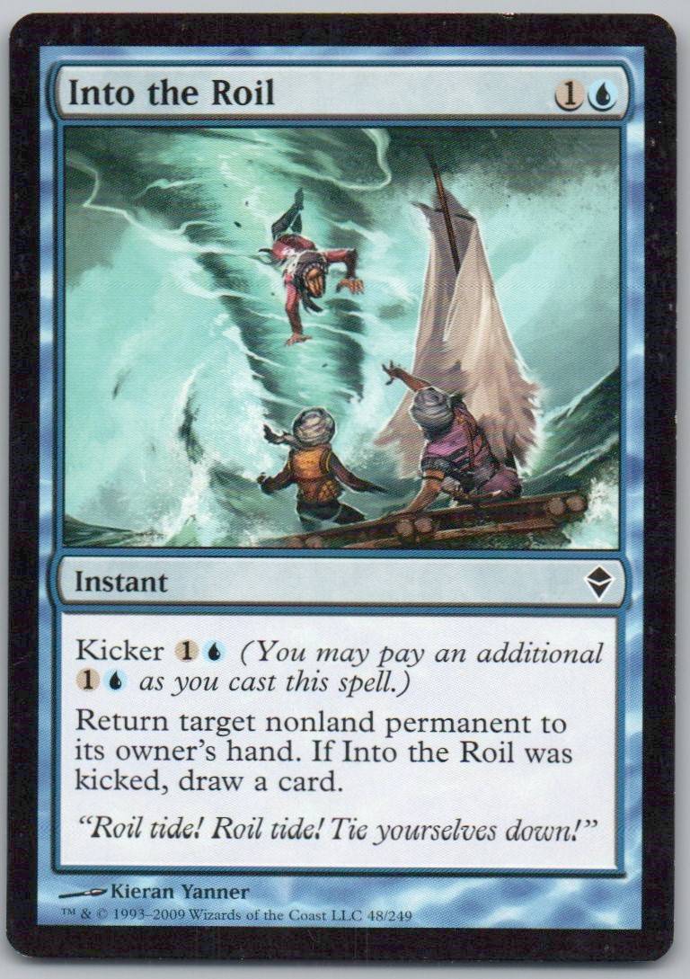 Into the Roil 48 Normal Instant Card - Zendikar