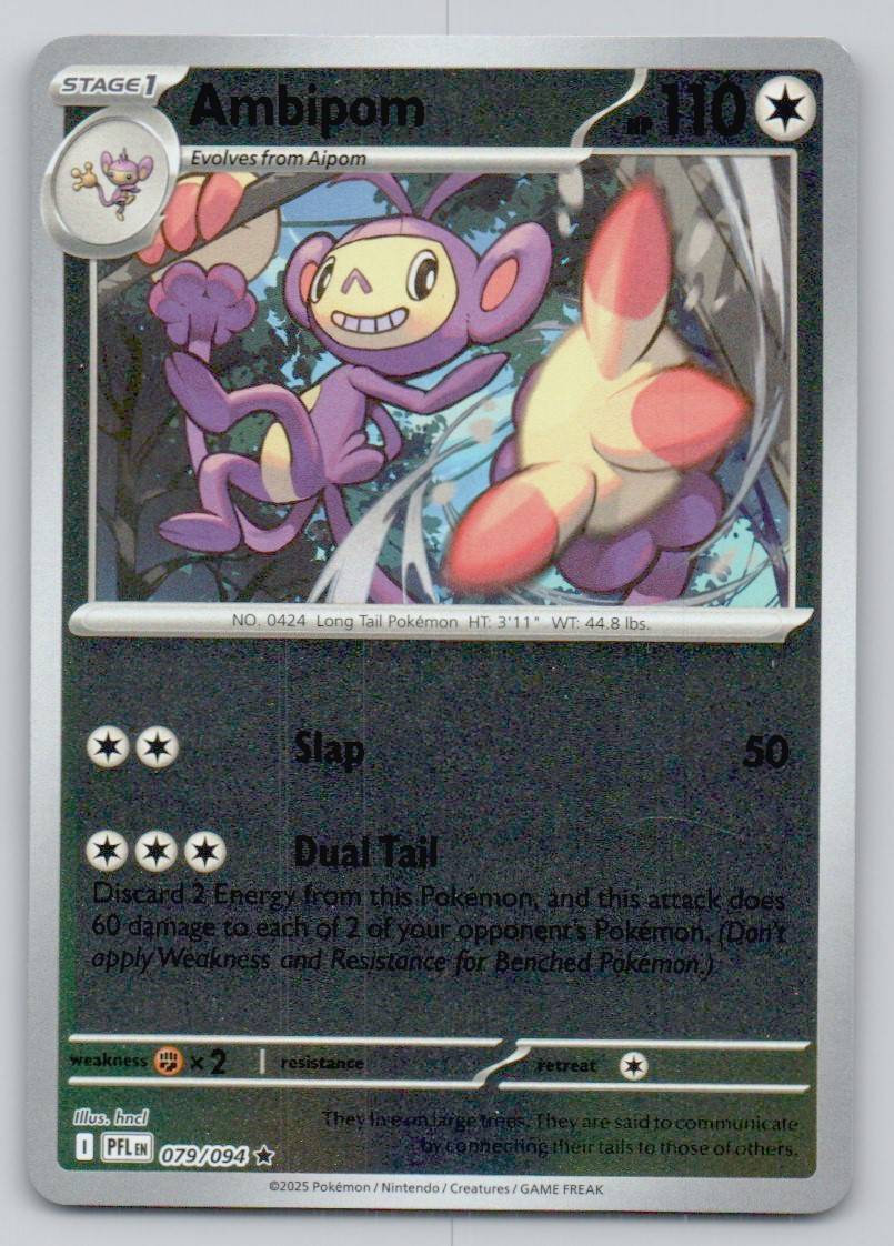 Ambipom 079 REV Card - Phantasmal Flames