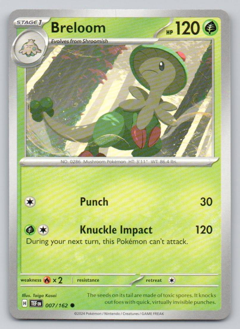 Breloom 007 NOR Card - Temporal Forces