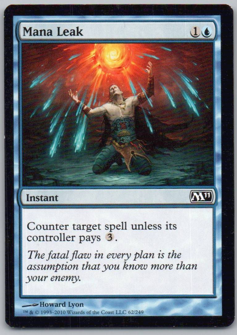 Mana Leak 62 Normal Instant Card - Magic 2011