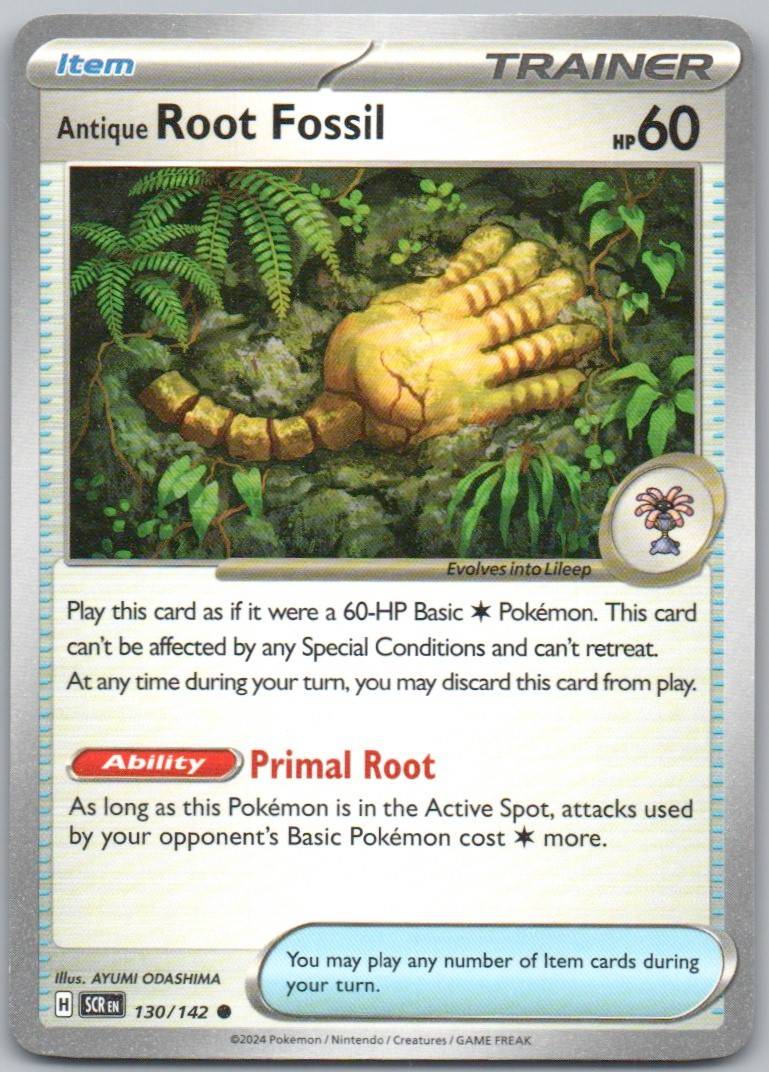 130 - Antique Root Fossil