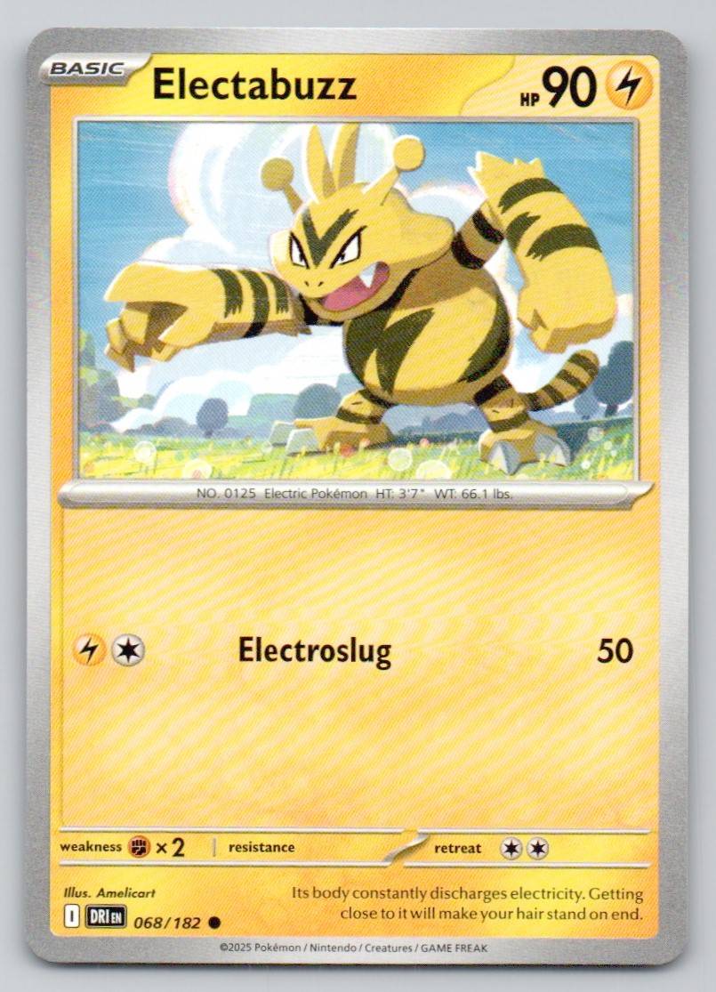 Electabuzz 068 NOR Card - Destined Rivals