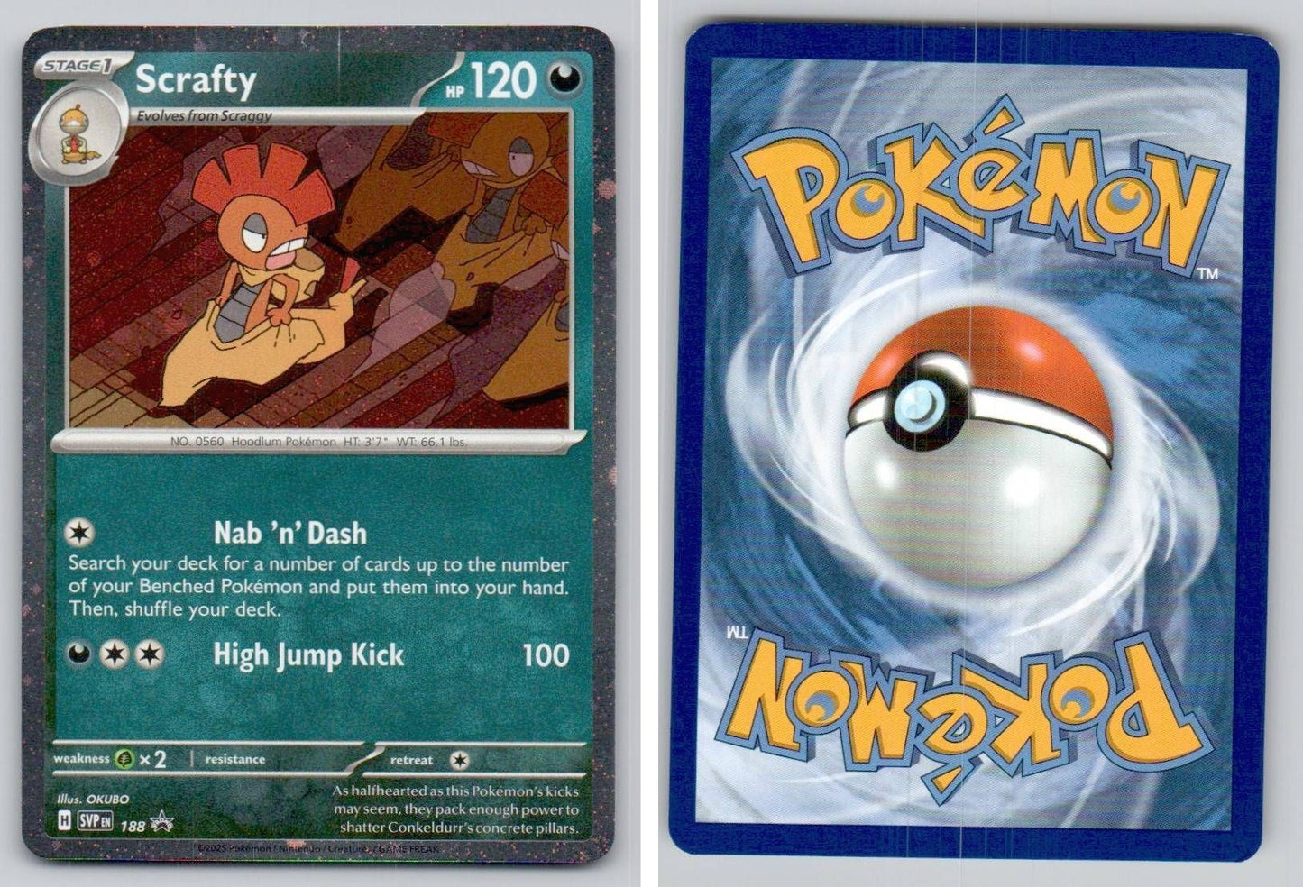 Front + Back scan