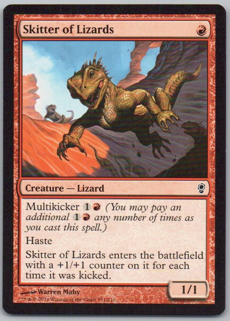 Skitter of Lizards 151 Normal Creature Card - Conspiracy