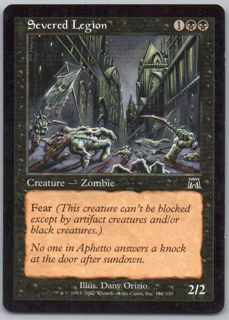 Severed Legion 166 Normal Creature Card - Onslaught