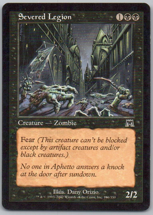 Severed Legion 166 Normal Creature Card - Onslaught