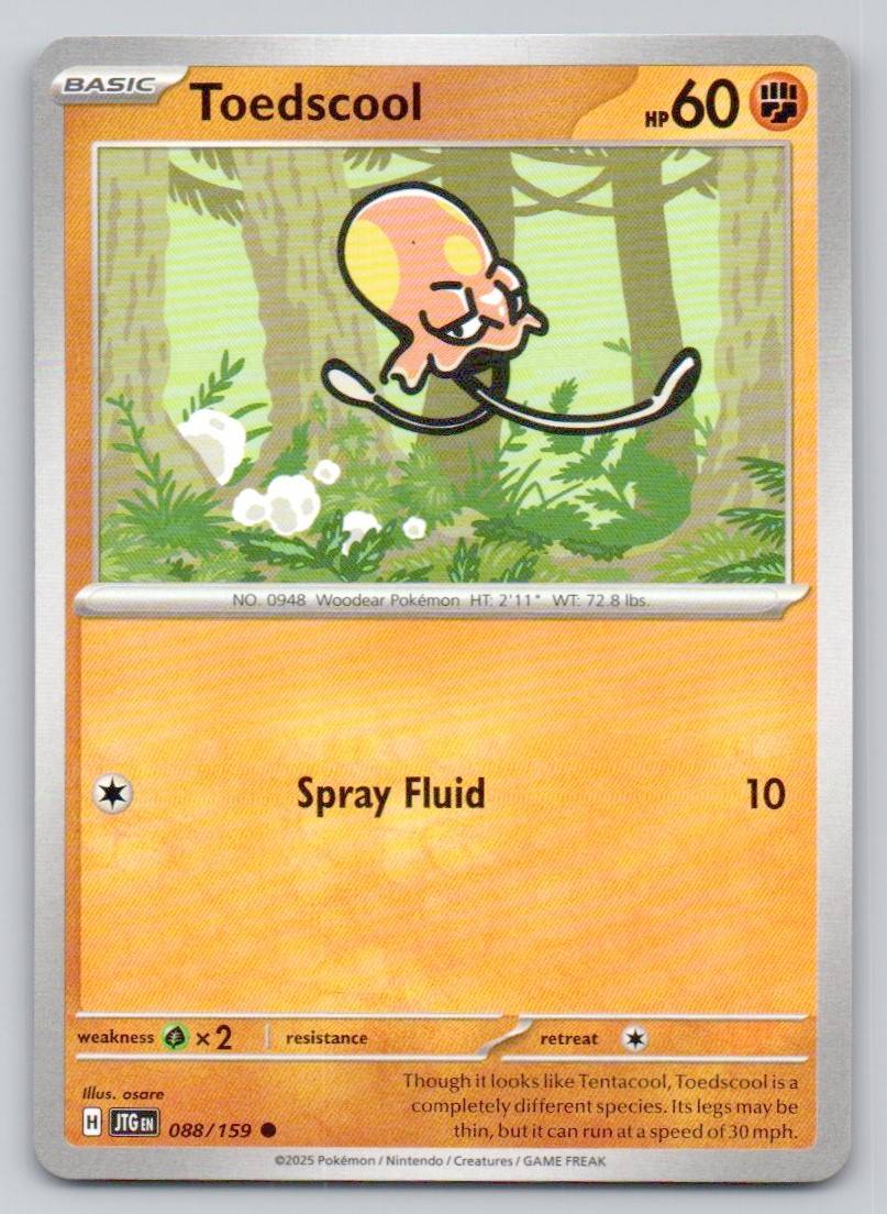 Toedscool 088 NOR Card - Journey Together