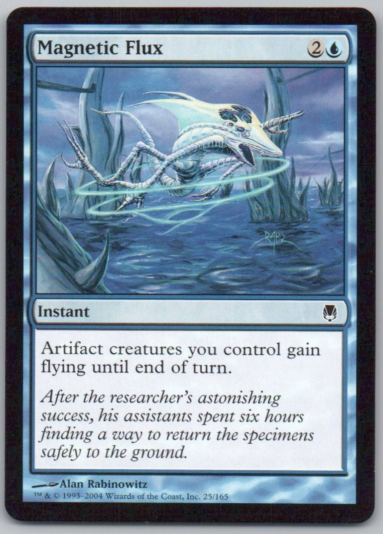 Magnetic Flux 25 Normal Instant Card - Darksteel