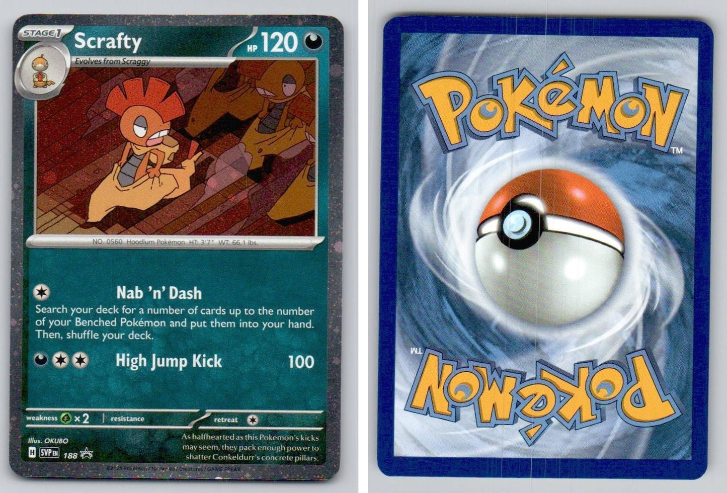 Front + Back scan