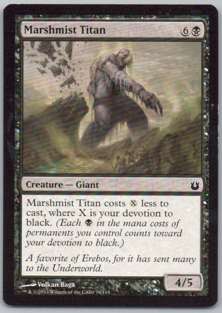 Marshmist Titan 76 Normal Creature Card - Born of the Gods