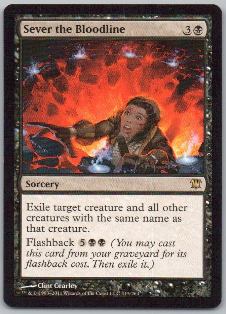 Sever the Bloodline 115 Normal Sorcery Card - Innistrad
