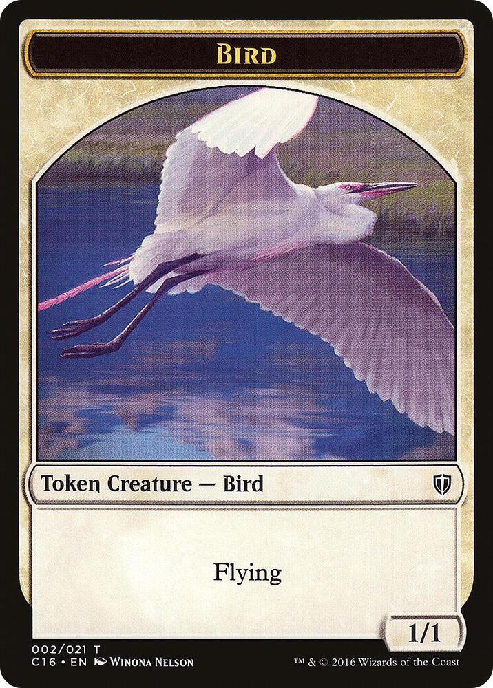 Spirit (006) // Bird (002) Double-Sided Token (Back)