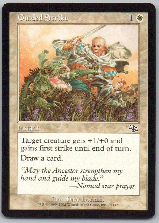 Guided Strike 13 Normal Instant Card - Judgment