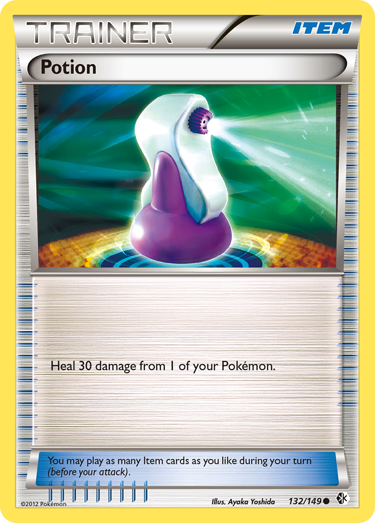 Potion 132 Normal Trainer Card - Boundaries Crossed