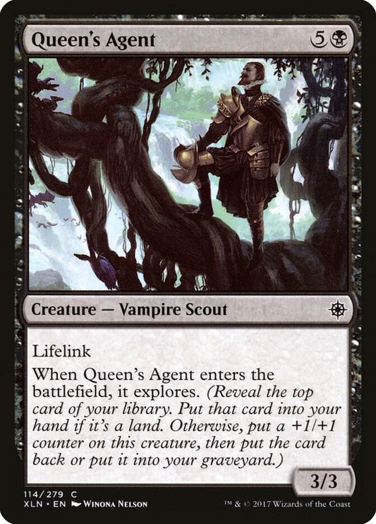 Queen's Agent 114 Normal Creature Card - Ixalan