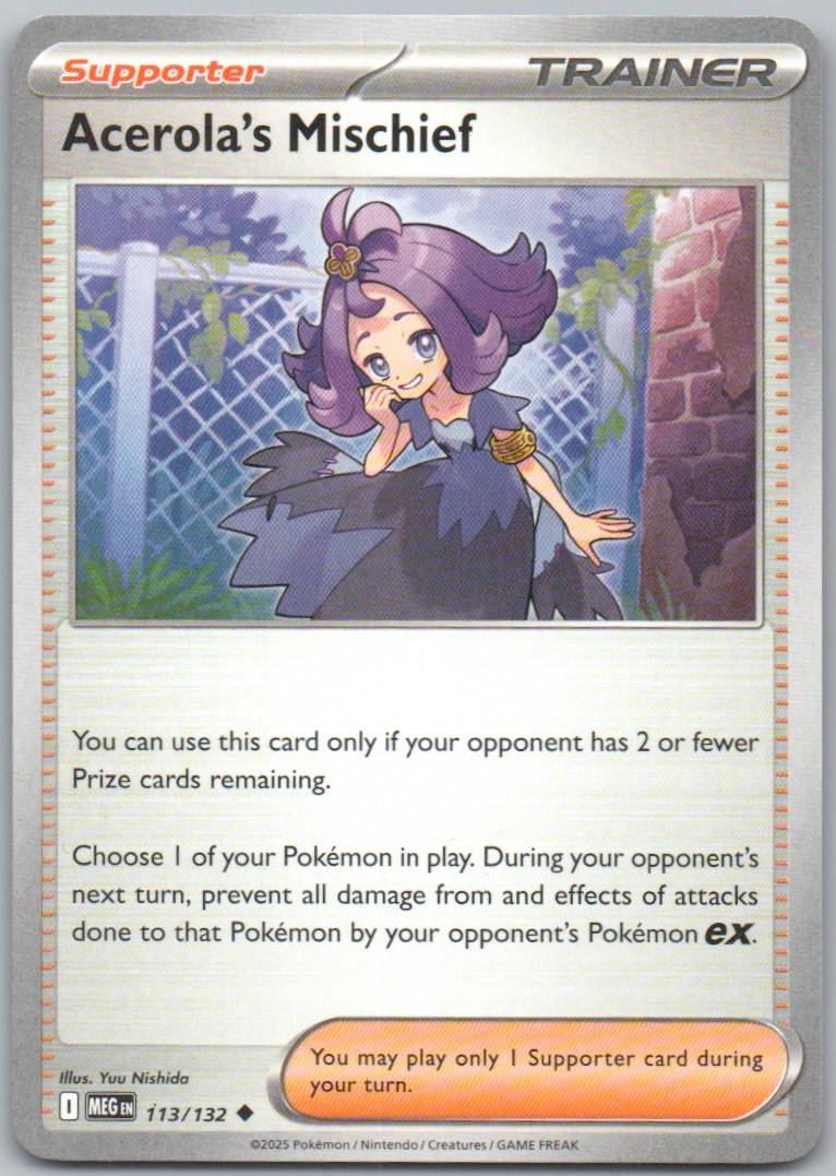 113 - Acerola's Mischief