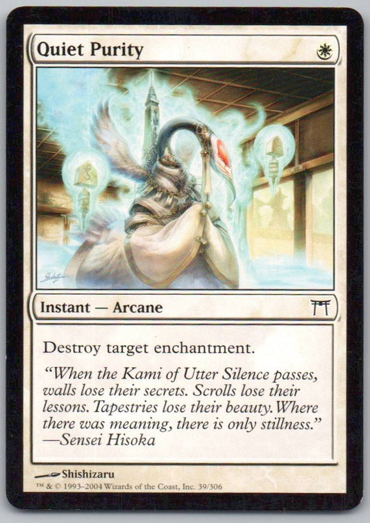 Quiet Purity 39 Normal Instant Card - Champions of Kamigawa