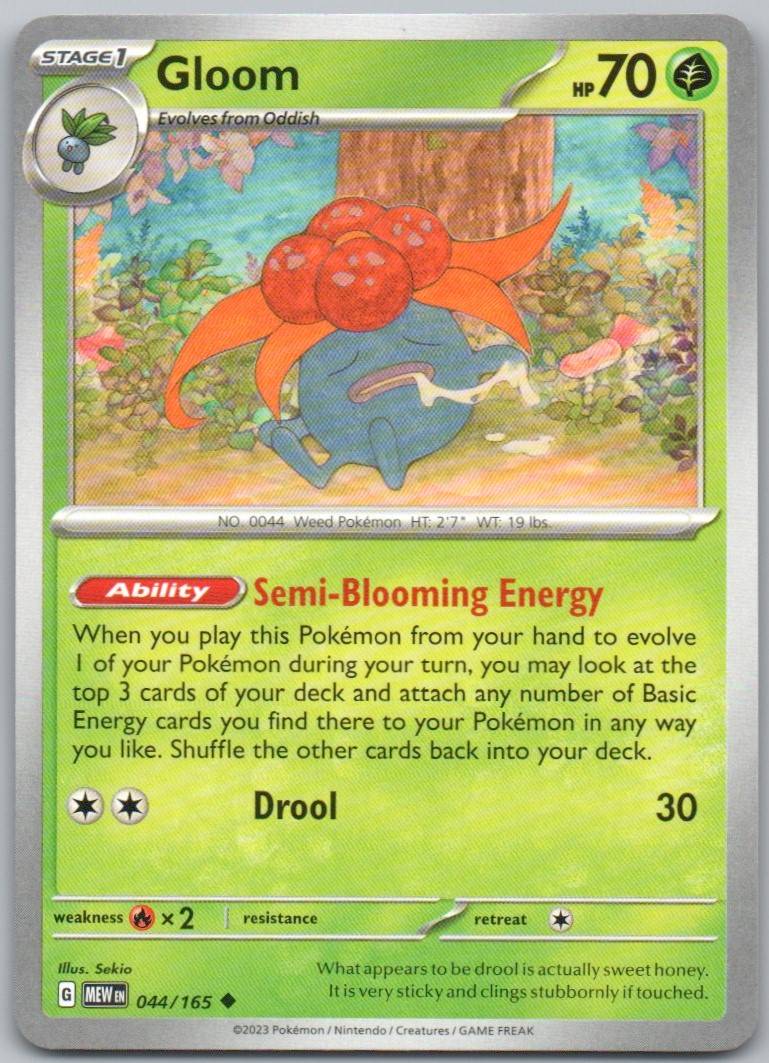 Gloom 044 Normal Grass Card - 151