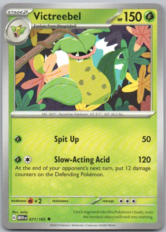 Victreebel 071 Normal Grass Card - 151