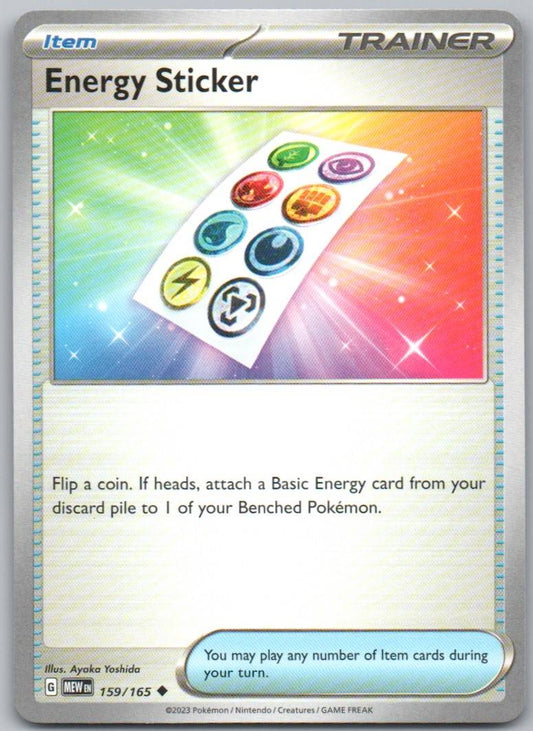 Energy Sticker 159 Normal Trainer Card - 151