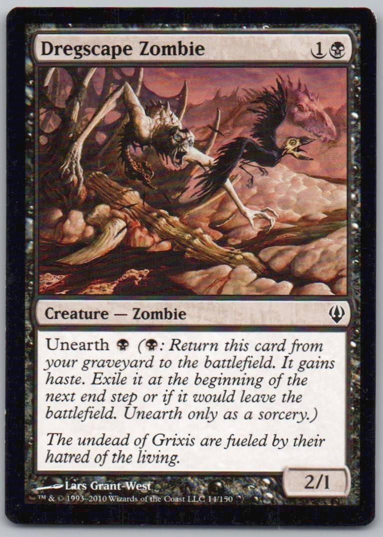 Dregscape Zombie 14 Normal Creature Card - Archenemy