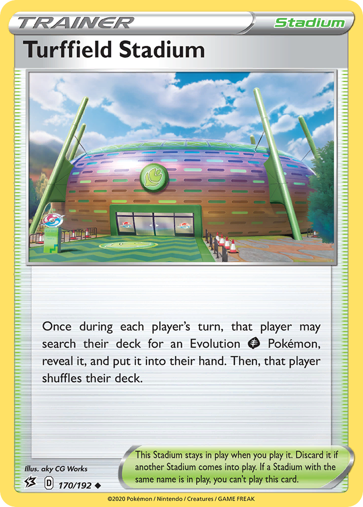 Turffield Stadium 170 Normal Trainer Card - Rebel Clash