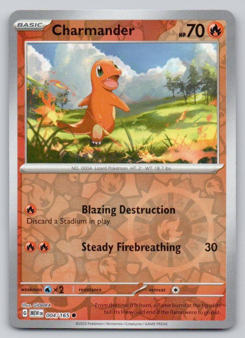 Charmander 004 HOL Card - Miscellaneous Cards & Products