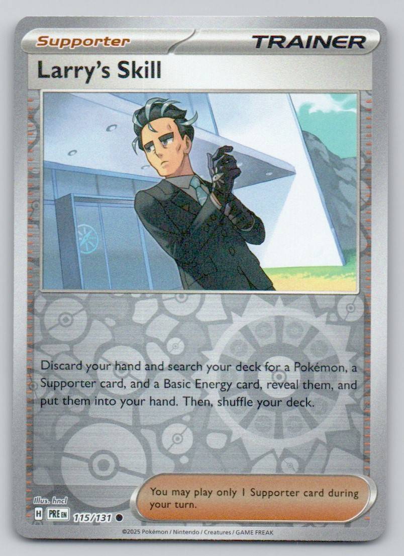 Larry's Skill 115 REV Card - Prismatic Evolutions