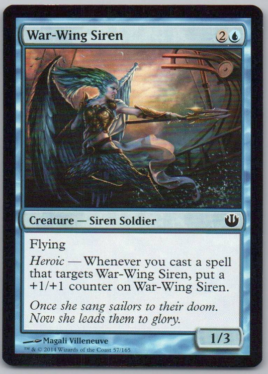 War-Wing Siren 57 Normal Creature Card - Journey Into Nyx