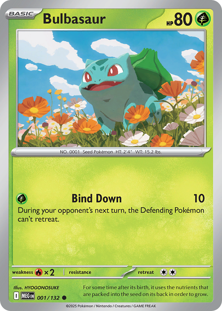 1 - Bulbasaur