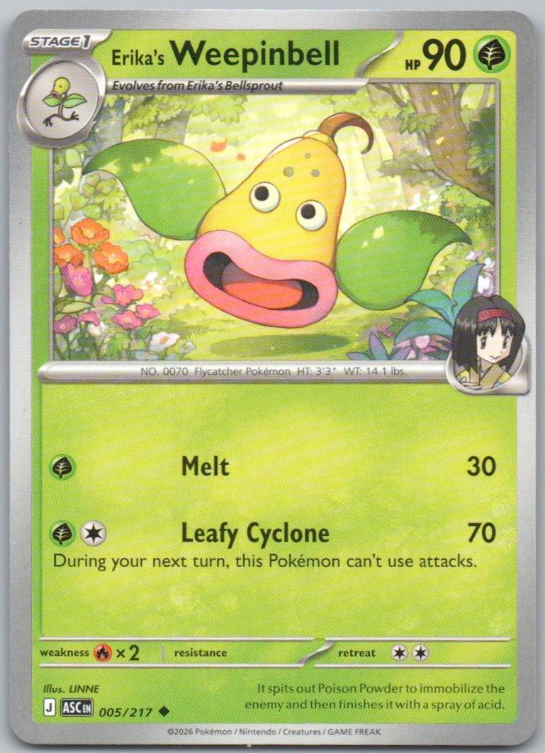 5 - Erika's Weepinbell