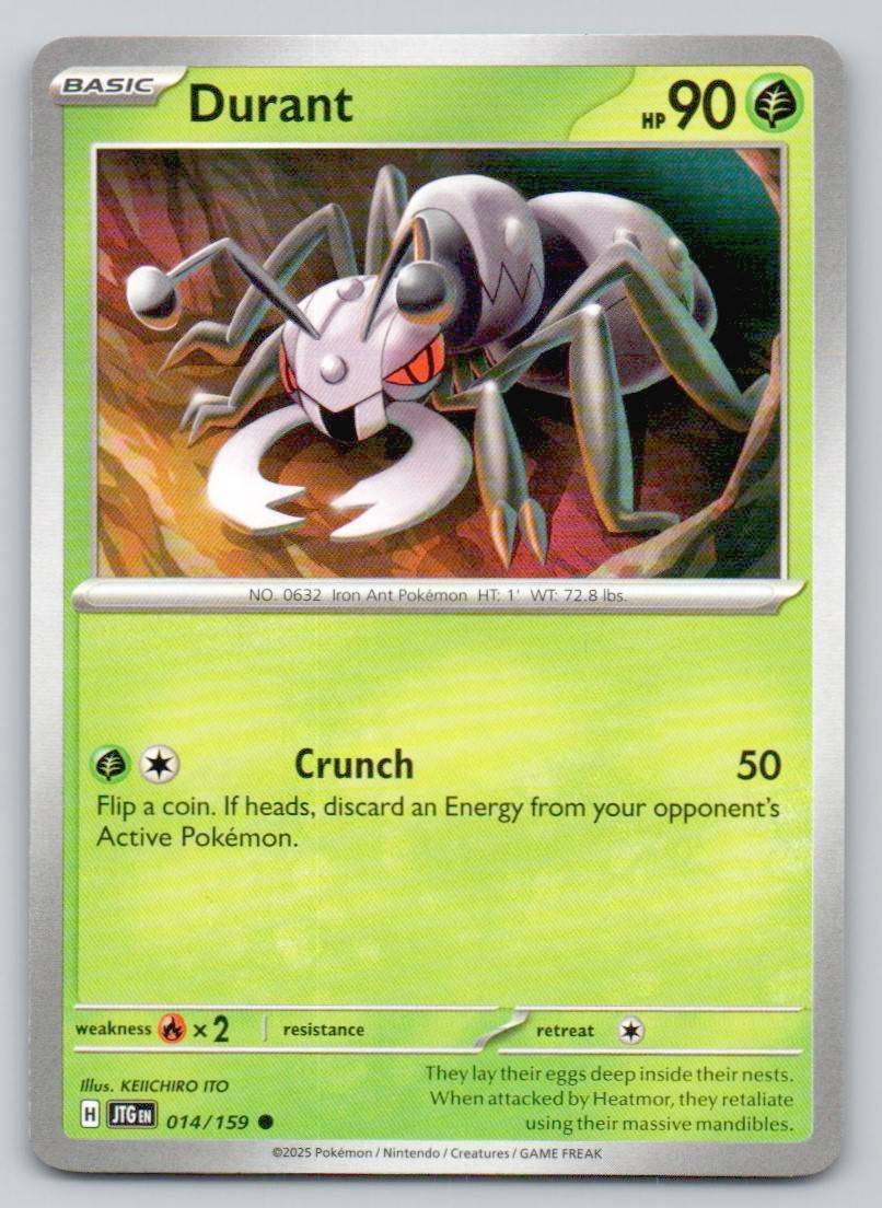 Durant 014 NOR Card - Journey Together