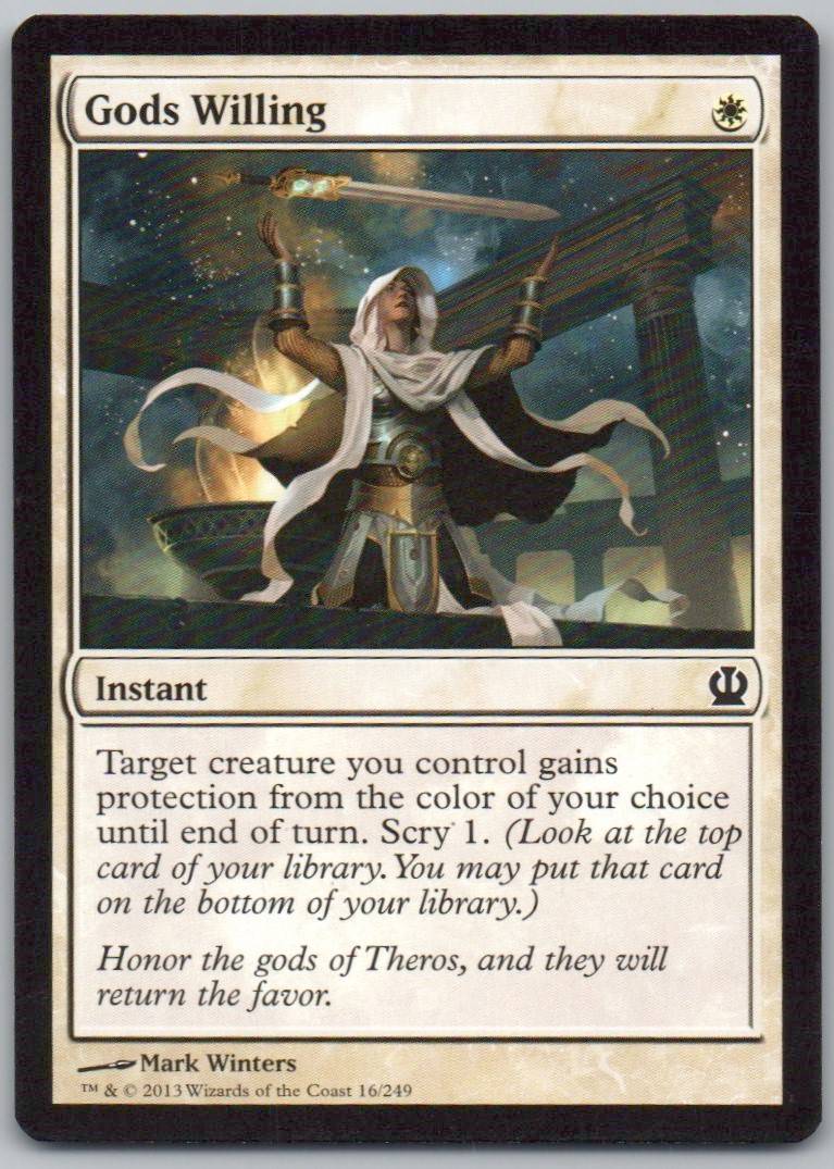 Gods Willing 12 Normal Instant Card - Theros