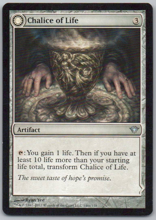 Chalice of Life 146 Normal Artifact Card - Dark Ascension