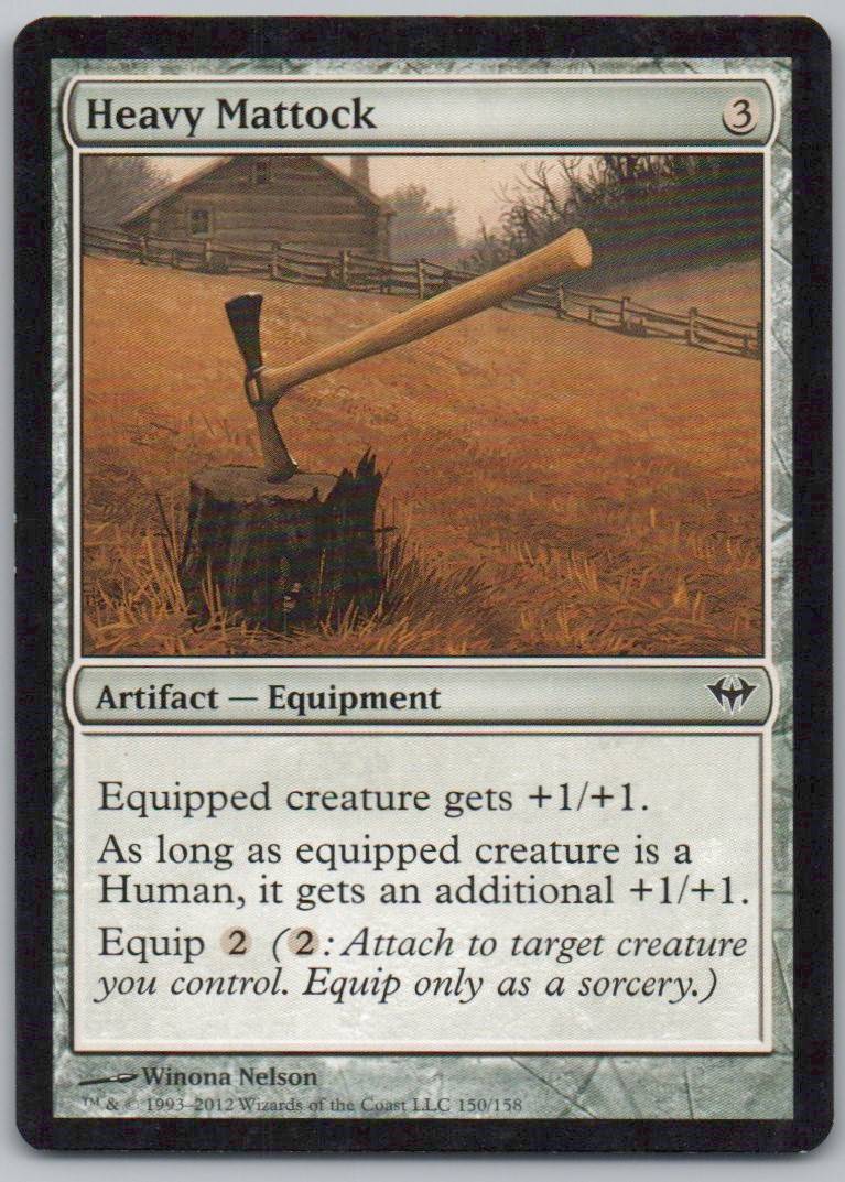 Heavy Mattock 150 Normal Artifact Card - Dark Ascension
