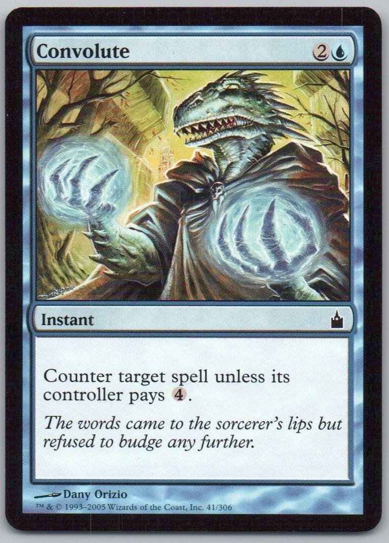 Convolute 41 Normal Instant Card - Ravnica: City of Guilds