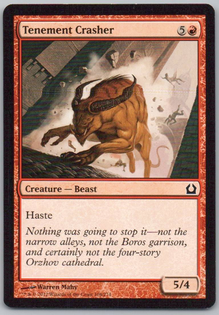 Tenement Crasher 108 Normal Creature Card - Return to Ravnica