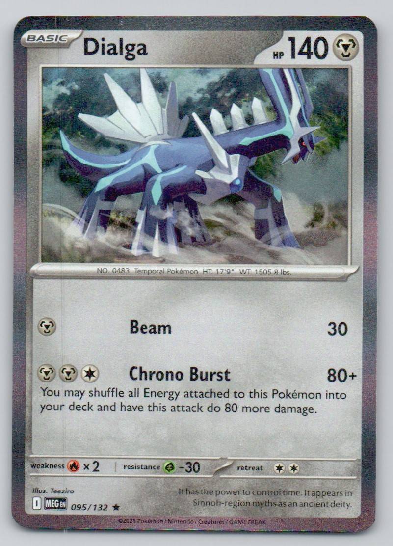 Dialga 095 NOR Card - Mega Evolution